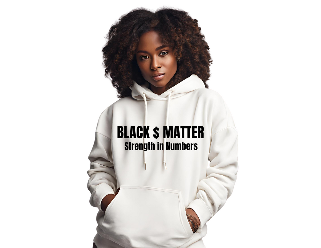 BLACK $ MATTER HOODIE